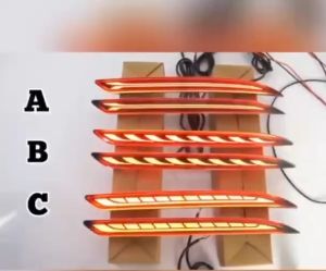 PROTON X50 REFLECTOR REAR BUMPER REFLECTOR LED DRL FO GLAMP LIGHT SPOT LIGHT