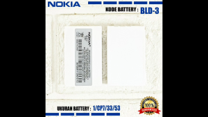 Baterai Original Nokia BLD3 / BLD-3 2100 3200 3300 6220 6225 6560 6585 6610 6610i 7210 7250 7250i