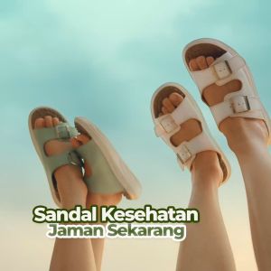 KOZUII K-Walk Energy Strap Sandal Terapi Kesehatan Sendal Refleksi Akupuntur Rematik