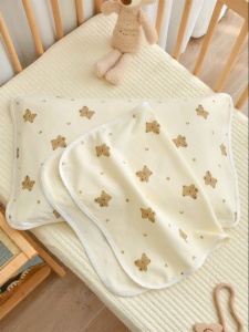 ANYOUBI | Cotton Absorbent Breathable Childrens Pillowcases One Pair