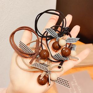 Fyngalery ♛ Ikat Rambut Wanita Korea Karet Rambut Lucu Ikat Rambut Ponytail Model Gelang Karet Rambut Murah