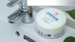 White Shoe Cleaning 260g  With Wipe Sponge Multifunctional Stain Remover White Shoe Cleaning Cream Dry Cleaning Foam Sneaker Cleaner Whitening Cleansing Gel Shoe Cleaner for White Sneake Shoes