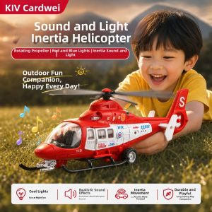 Military Rescue Transport Helicopter Model for Children
