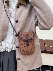 TANGKOU | Corduroy Casual Crossbody Bag Mini Phone Bag