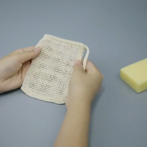 ถุงตาข่ายตีฟองสบู่ เนื้อนุ่ม เพิ่มฟอง ขนาด 14*9cm สบู่ขนาดไม่เกิน 150 กรัม soap mesh bubble bags Soft mesh