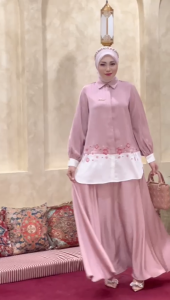 MDLY Baju Setelan Wanita / One Set Rok / Setelan Rok Wanita / Aneisha Set by MDLY