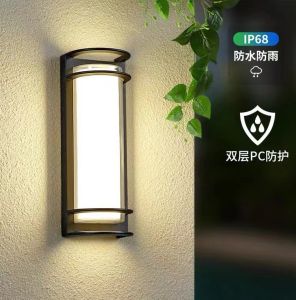 Đèn Tường Ngoài Trời Chống Nước IP65 Đèn Trang Trí Sân Vườn Ngoài Trời Đèn Chiếu Sáng Hành Lang Sân Phơi