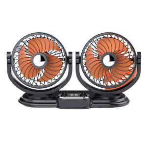 Cooling Car Fan 12-24V Dual Head