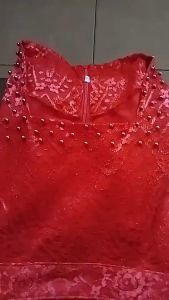 Dress Sity Fashion Full Renda terbaru tahun ini bahannya adem