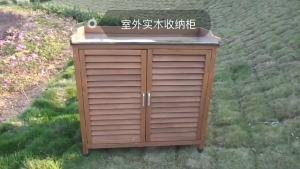 Outdoor Cabinet Storage Balcony Storage Cabinet  Outdoor Storage Cabinet Stand Outdoor Rainproof and Sun Protection Storage Cabinet 储物柜 收纳柜 Storage Boxes