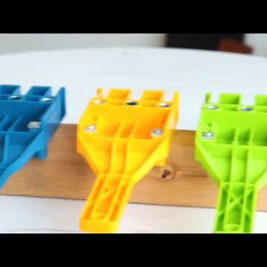 41 PCS WOODWORKING DOWEL JIG/Set Alat Pelubang Dowel Penyambung Papan Kayu Drilling Locator 6mm 8mm 10mm Mata Bor Genggam Kayu Dowel Jig Pengeboran Debar Lubang Gergaji Bor Panduan Pencari Lubang untuk Pertukangan Penjepit Pencari Lokasi Lubang Lurus