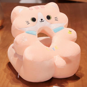 Nap Pillow U-Shaped Neck Support Childrens Sleep Pillow Primary School Office Desk Sleep Pillow Washable Plush Toy Office