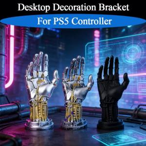 1PCS Stylish Versatile Cyberpunk Robot Stand For PS5 Creative Desktop Decoration Bracket For PS4/PS5/Xboxs Series Game Accessory