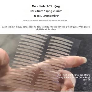 Miếng Dán Mí Mắt Kép Thoáng Khí Tự Dính Không Nhìn Thấy Nâng Mí Mắt Tự Nhiên Tạo Kiểu Tức Thì Giúp Làm Đẹp Mắt Tức Thì