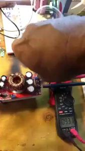 สเต็ปอัพ วงจรเพิ่ม แรงดันไฟฟ้า 1200W 20A DC-DC Boost Converter Power Supply แปลงไฟจาก 8.5-50V เป็น 10-60V (Step Up)