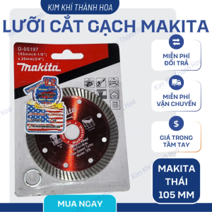 Lưỡi cắt đa năng Makita Thái 105mm -Chuyên cắt đá bê tông gạch granit sứ