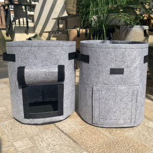 Potato Planting Pot Peanut Sweet Potato Tomato Planting Sack Family Balcony Vegetable Planting Box Extra Large Root-Controlling Vegetable Flower Pot