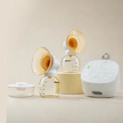 Baoneo | Hands-Free Electric Bilateral Micro-Vibration Massage Automatic Milk Extractor