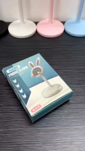 Stand Holder Dudukan HP Karakter Kelinci Folding Universal Portable