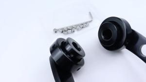 In Stock 2PCS Aluminum Alloy Universal Car Window Handle Winder for Replacment Riser Kit Accessories