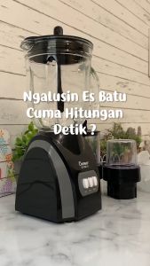 Cosmos CB-282 G (Kaca) Blender 2 L Penggiling Kering & Basah Ice Crusher Dual Shape Blade