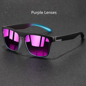 Fashion Vintage Square Sports Sunglasses Men Women Fishing Driving For Man Brand Designer Sun Glasses