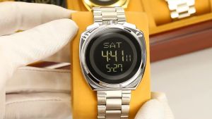 COD/BAYAR DITEMPAT Jam Tangan Pria skmei 2242 digital rantai water resist original