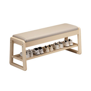 ZHUSHANXIA | Small Narrow Soft Seating Shoes Bench with Storage Function