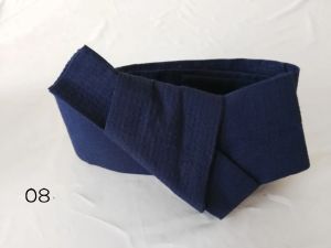 Summer Black Japanese Traditional Samurai Kimono For Men Yukata Bathing Robe Hekoobi Loose Style Sauna Homewear Belt Long Gown