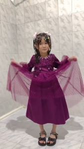 gaun pesta anak perempuan Luliana 2-11tahun  gaun anak perempuan  gaun anak perempuan 7 8 tahun