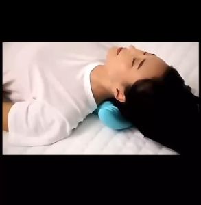 Injection Molded Foam Neck Pillow & Bump Massage Traction Pillow