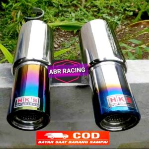 Knalpot RACING MOBIL HKS GRONEL Full stainles cocok untuk segala jenis mobil