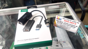 Bộ Chuyển Đổi USB 3.0 Ra LAN GIGA 1000MBPS - UGREEN 20255 / 20256