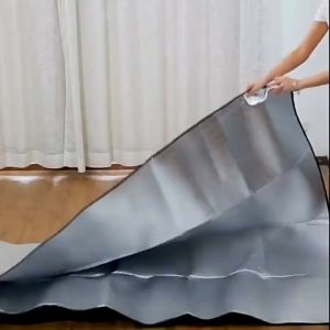 Matras/Alas Outdoor Alumunium Dua Sisi Free Tas - 200x150cm