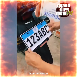 HONDA MOTORCYCLE PLATE NUMBER BACK PROTECTOR UNIVERSAL NEW PLATE NUMBER (Only License plate frame)【Free shipping】COD Yamaha