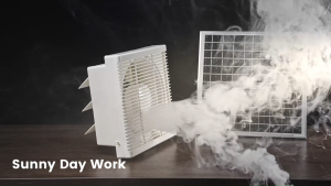 Solar Powered Exhaust Fan with Battery Energy Saving Solar Exhaust Fan WIth 20W Solar Panel For Kitchen Room Bathroom