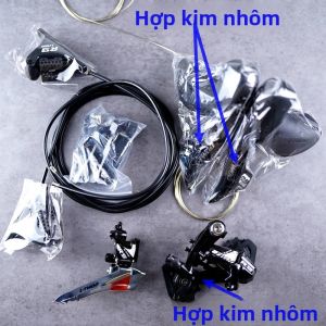Bộ Nhóm Chuyển Động Xe Đạp Đường Trường Phanh Đĩa Thủy Lực LTWOO RX/R9 2x12s/2x11s Hệ Thống Đề Cơ Khí Hợp Kim 6 Món