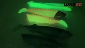 1Set  Glow Head Slow-Sink Soft Lure 415g/516g | Extra-Heavy Duty Boat Fishing Lure for Tuna & Shark | Deep Sea Jigging