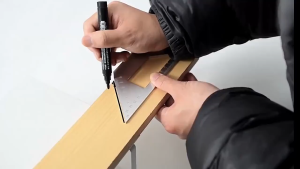 45°/90°Aluminum Alloy Angle Ruler Square Multifunction Rule Gauge Rule Woodworking Scribing Tool