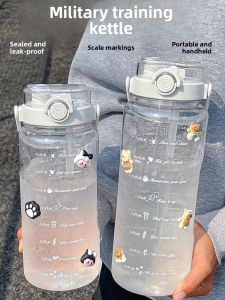Loolecondera | Aesthetic Large Capacity Water Bottle 2000ml