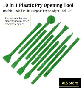 10 In 1 Double-Ended Plastic Prying Spudger Tools for Mobile Phone Smart Watch Toy Tablet Laptop Repair Prying Works