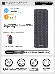 CNHIMALAYA | Portable Lightweight Insulated Camping Mat