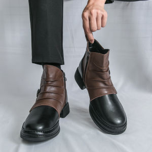NUDANLAI | Mens Fashion Chelsea Boots - Boots - Thick Sole Height Increase