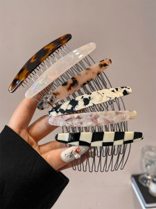 Kẹp Tóc Acetate Phụ Nữ Kẹp Tóc Sau Đầu Kẹp Tóc Đơn Giản Thanh Lịch Phụ Kiện Tóc Thời Trang Kẹp Tóc MichuGo Phong Cách Hàn Quốc