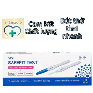Bút thử thai nhanh Safefit cho kết quả nhanh với độ chính xác cao