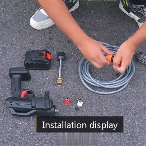 Mesin Pembersihan Mobil & Alat Cuci Motor Cordless Tekanan Tinggi: 388VF - Termurah Mobil Alat Steam Cuci Motor Mobil Alat Semprot Cordless Jet Cleaner dengan