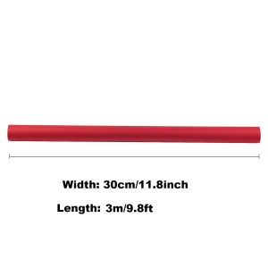 [Red Kraft Paper] High-Quality Red Kraft Paper Roll | 1 Recyclable-Ideal for Crafting Wrapping Packing & Floor