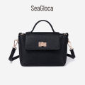 SeaGloca Premium Versatile Soft Leather Grain Mini Portable Shoulder Messenger Sling Bag for Woman. 