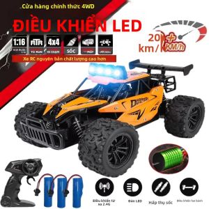 Xe Đua RC Drift Tỷ Lệ 1:16 Xe Hợp Kim Tốc Độ Cao Với Đèn LED Sẵn Sàng Chạy Địa Hình Dành Cho Trẻ Em Và Người Lớn Đồ Chơi Điều Khiển Từ Xa 2.4G