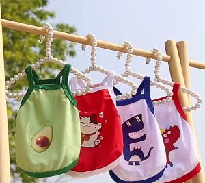 Áo 2 dây cho chó mèo hình trái bơ và khủng long (mẫu mới) - Hara Pet Store